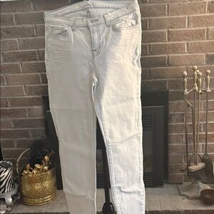 J Brand Women's Whitish Blue  Skinny Jeans